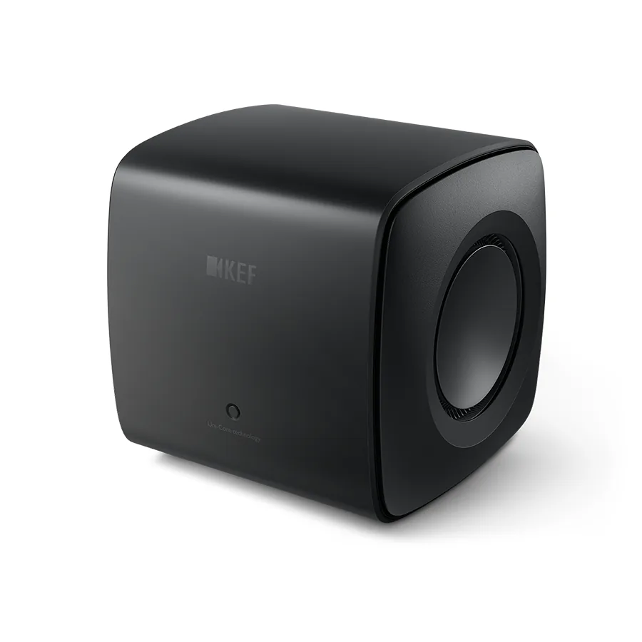 KEF KC62 超重低音揚聲器 碳黑色